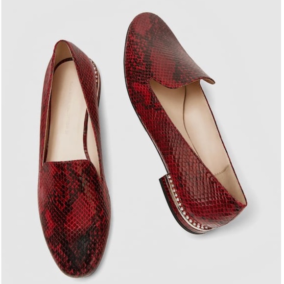 Zara flat shoes with heel detail - Picture 3 of 5